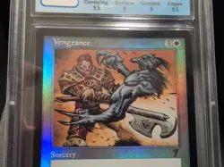 MTG Graded CGC 9 MINT: VENGEANCE (7th Edition FOIL 2001) Magic Gathering #CCG - Image 4