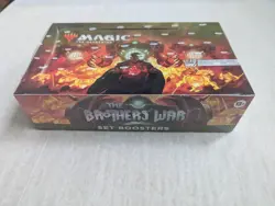 Wizards of the Coast Magic the Gathering The Brothers' War Set Booster Box 195166150666 - Image 1
