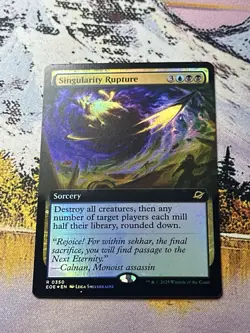 MTG #0350 Singularity Rupture - Extended Art foil (EOE) - Image 2