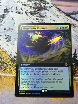 MTG #0350 Singularity Rupture - Extended Art foil (EOE) - Image 5