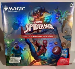 Magic: The Gathering | Marvel's Spider-Man Collector TCG Scene Box In Hand - Image 1