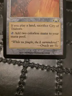 *P R 0 X Y* Mtg Magic The Gathering City Of Traitors Trading Card *P R 0 X Y* - Image 2