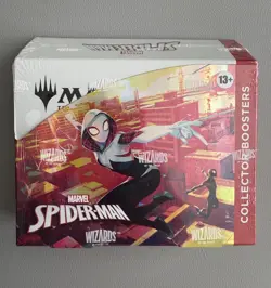 Magic: The Gathering Marvel’s Spider-Man Collector Booster Box 12 Packs Sealed - Image 1
