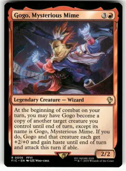Gogo, Mysterious Mime 56 NM MTG FINAL FANTASY Commander Magic - Image 1