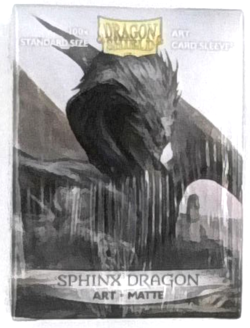 Dragon Shield Art Sleeves: Sphinx Dragon 100x Matte - Image 1