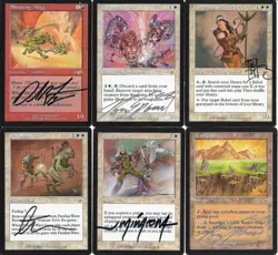 Near-Complete M:tG NEMESIS Set - 40 RARES! - 59 SIGNED by 23 Different Artists!! - Image 3