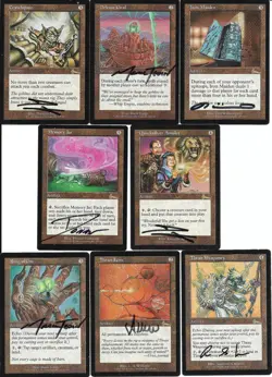 NEAR-COMPLETE MTG URZA'S LEGACY Set - 36 RARES! - 69 SIGNED by 23 Artists! - Image 1
