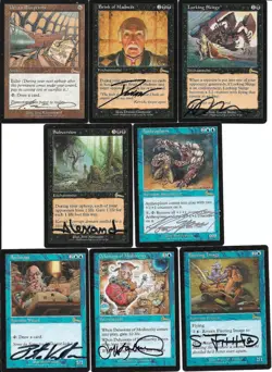 NEAR-COMPLETE MTG URZA'S LEGACY Set - 36 RARES! - 69 SIGNED by 23 Artists! - Image 2