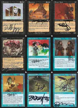 Near-Complete MTG M:tG URZA'S SAGA Set - 83 RARES! - 172 SIGNED by 33 Artists! - Image 2