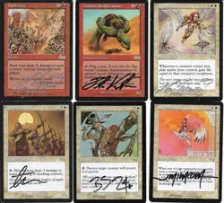 Near-Complete MTG M:tG URZA'S SAGA Set - 83 RARES! - 172 SIGNED by 33 Artists! - Image 4