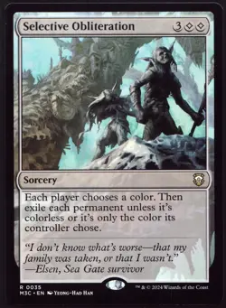 Selective Obliteration - 35 Regular not foil MTG M3C - Image 1