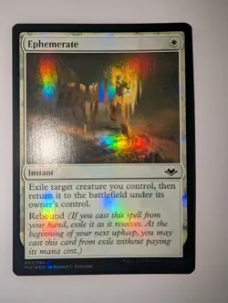 MTG Ephemerate Modern Horizons Foil Card Near Mint Condition - Image 1