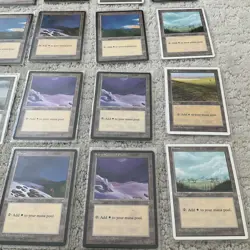 Lot of (35) 1995 Rare Plains Land MTG Cards Magic The Gathering - Image 2