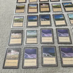 Lot of (35) 1995 Rare Plains Land MTG Cards Magic The Gathering - Image 3