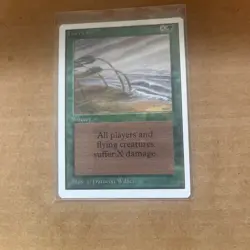 Magic the gathering, hurricane, unlimited edition - Image 1