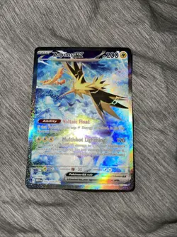 Pokemon TCG Zapdos EX Scarlet & Violet 151 Sir NM/M Condition 202/165 English - Image 1