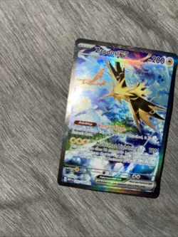 Pokemon TCG Zapdos EX Scarlet & Violet 151 Sir NM/M Condition 202/165 English - Image 3