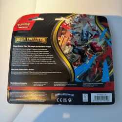 Pokemon TCG Mega Evolution 3 Pack Blister w/ Psyduck Promo NEW & SEALED - Image 2
