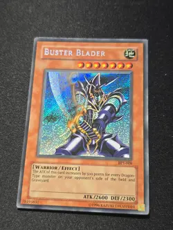 Yugioh Buster Blader BPT-008 Limited Edition Secret Rare Holo - Image 2
