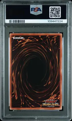2022 YU-GI-OH! RUSH DUEL JPN OVER RUSH PACK OVER RUSH RARE #JP053 CAN-I:D PSA 10 - Image 2