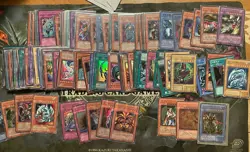 Yugioh vintage Japanese OCG Lot, Ultimate Rare SM-00 The Masked Beast, Blue-eyes - Image 1