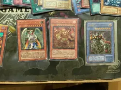 Yugioh vintage Japanese OCG Lot, Ultimate Rare SM-00 The Masked Beast, Blue-eyes - Image 2