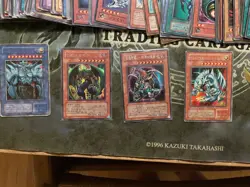 Yugioh vintage Japanese OCG Lot, Ultimate Rare SM-00 The Masked Beast, Blue-eyes - Image 4