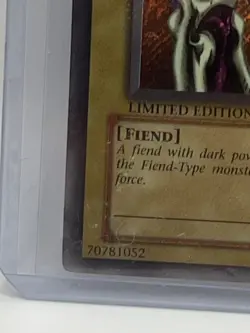 Yu-Gi-Oh! Summoned Skull BPT-002 Secret Rare Lightly Played Vintage - Image 5