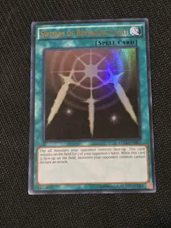 Swords of Revealing Light YGLD-ENB17 Ultra Rare Unlimited Edition NM Yugioh - Image 1
