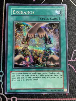Exchange TSC-E001 Yugioh Card Secret Rare - VLP - Image 1
