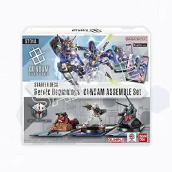 BANDAI Gundam Card Game Heroic Beginnings ST01A Assemble Set Sealed Starter Deck - Image 1