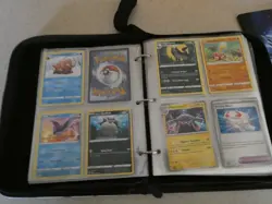 Pokemon Binder Collection 47 Pages Full of Mixed Pokemon Cards 300+ - Image 5