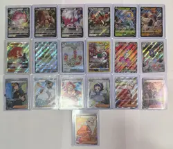 Lot of 19 English Modern Pokemon Cards Near Mint Condition - Image 1