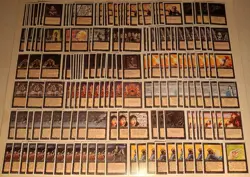 Vintage 1994 MTG Magic the Gathering Revised Edition 1000 Card Collection Lot - Image 4