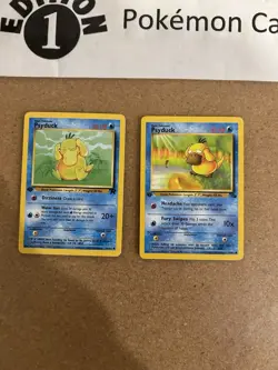 Psyduck 1st Edition Pokemon Card Lot Vintage WOTC - Image 1