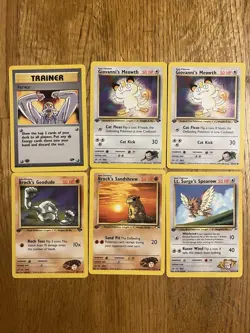 Pokemon TCG First Edition Gym Challenges Card Lot Of 38 - Image 3