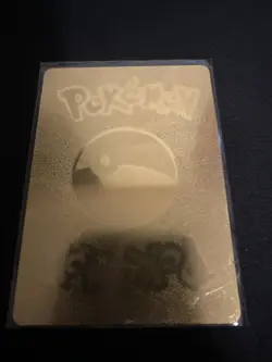 Pokemon Mewtwo EX Gold Foil Fan Art Card XY125 - Image 2