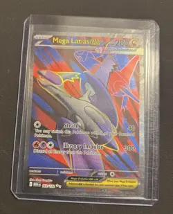 Pokemon Mega Latias ex 163/132 Mega Evolution Rare The Card Is Not Scratched - Image 1