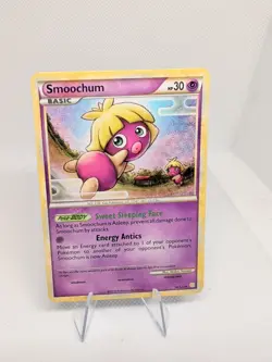 Smoochum 30/123 Rare HeartGold SoulSilver Pokemon Card - Image 1