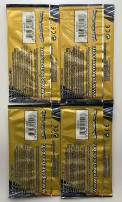 Pokemon TCG Sun and Moon Unbroken Bonds 3 Card Booster Pack Complete Art Set 4pk - Image 2
