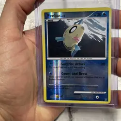 Feebas - 104/147 - Common - Reverse Holo Lightly Played Pokemon Platinum LP Card - Image 1