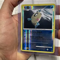 Feebas - 104/147 - Common - Reverse Holo Lightly Played Pokemon Platinum LP Card - Image 2