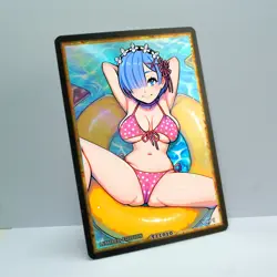 Waifu Anime Card LIMITED 1/1 Custom TCG Holo Goddess Story ACG T11810 - Image 2