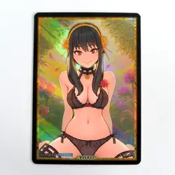 YOR FORGER Waifu Anime Card LIMITED 1/1 Custom TCG Holo T11832 - Image 1
