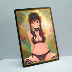 YOR FORGER Waifu Anime Card LIMITED 1/1 Custom TCG Holo T11832 - Image 2