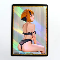 GARDENIA Waifu Anime Card LIMITED 1/1 Custom TCG Holo Goddess Story ACG T11765 - Image 1