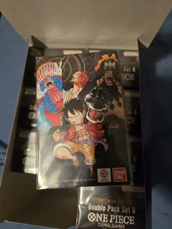 One Piece Card Double Pack Set Volume 6 Display Emperors in the New World OP09 - Image 2