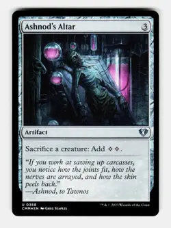 MTG: Ashnod's Altar FOIL | Commander Masters 368 NM - Image 1
