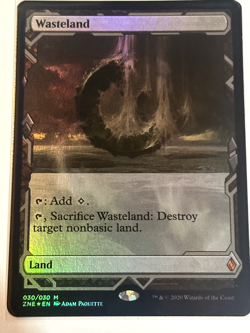 Wasteland Zendikar Rising Expeditions Foil - Image 1