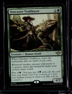 Outcaster Trailblazer - 173 - Foil - OTJ - NM - MTG Magic the Gathering - Image 1